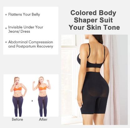 High Waist Hip Lift Abdominal Pants Corset Underwear Seamless Shapewear Suit