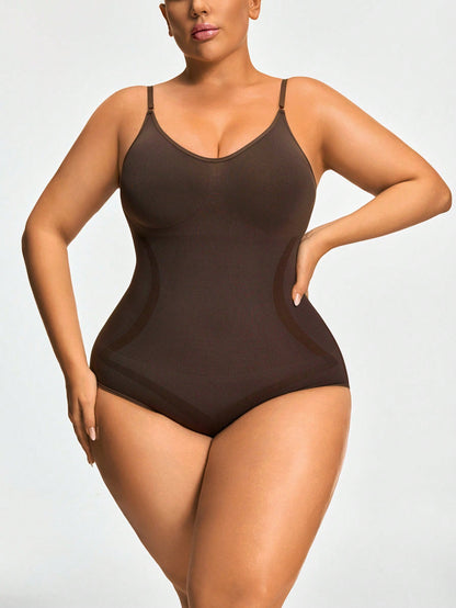 Women's Firm Control Tank Shapewear - Bust Support & Waist Butt Contour Bodysuit