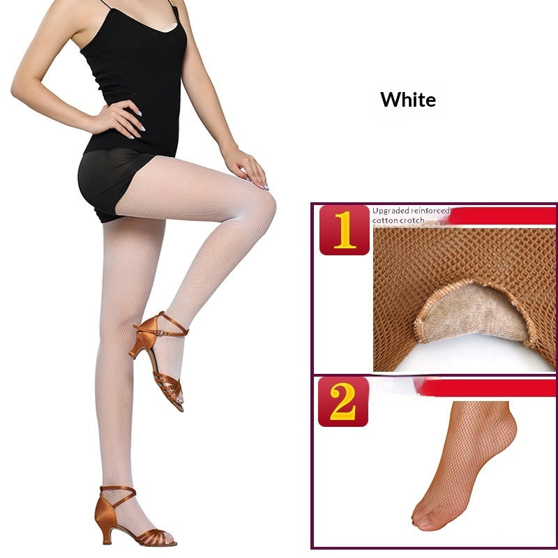 Professional Latin Dance Competition Socks Pantyhose For Slimming Legs