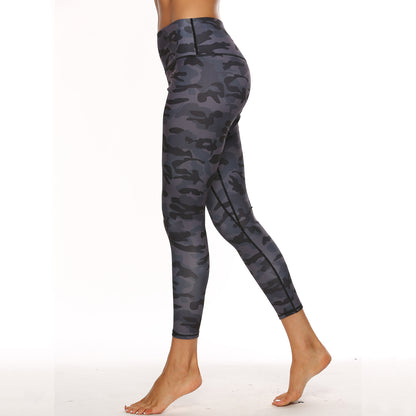 High-waist hip-lifting fitness basic yoga pants