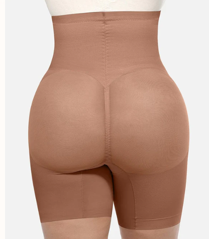 High-waisted Butt-lifting Mid Thigh Shaping Shorts
