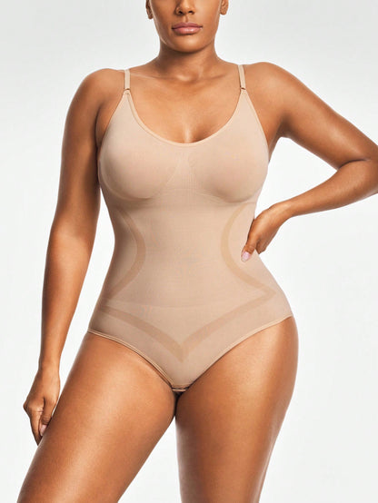 Women's Firm Control Tank Shapewear - Bust Support & Waist Butt Contour Bodysuit